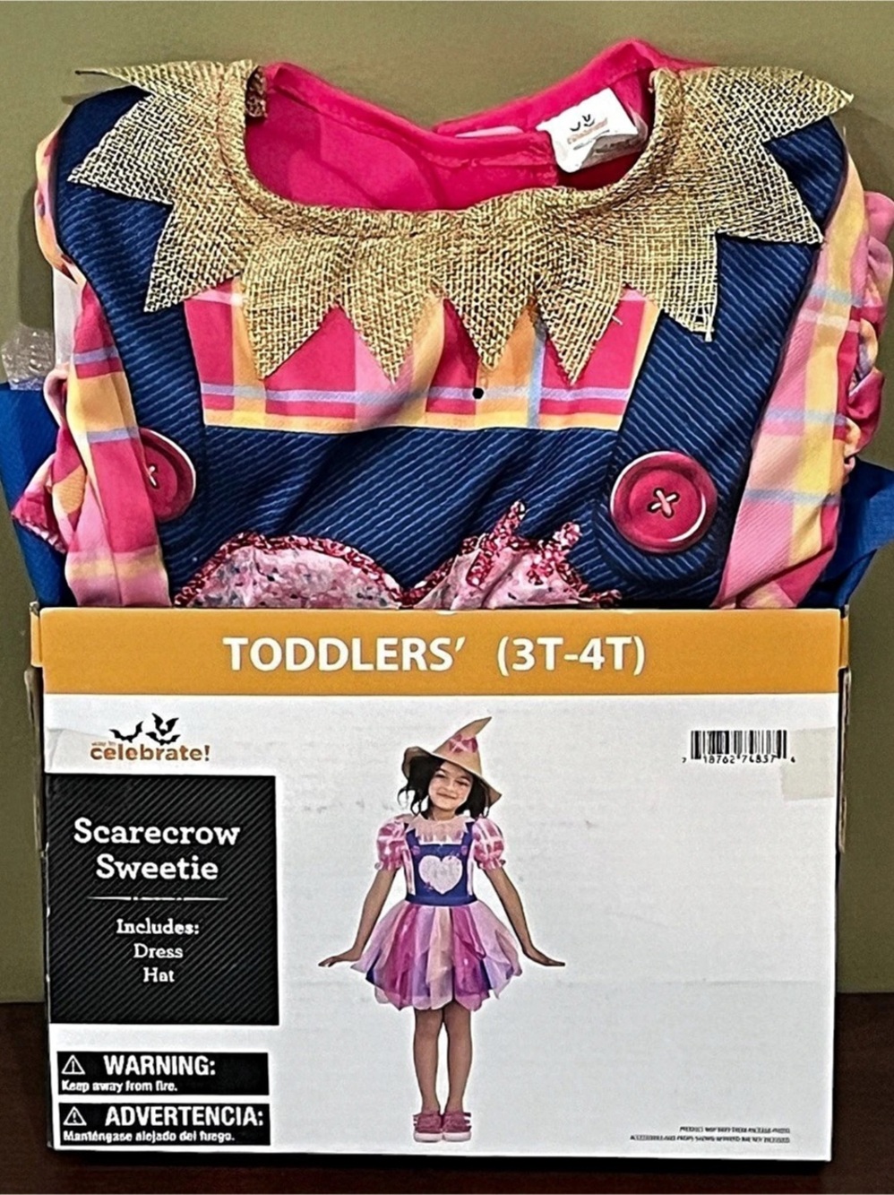 Pick 2/$15.00
Scarecrow Sweetie-Scarecrow Costume